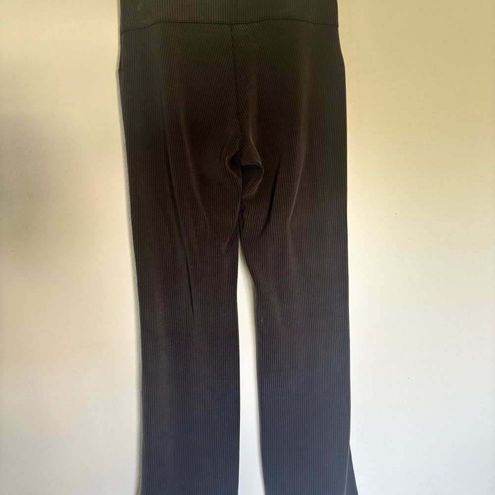 Black/Charcoal Ribbed Pants - Picture 9 of 10